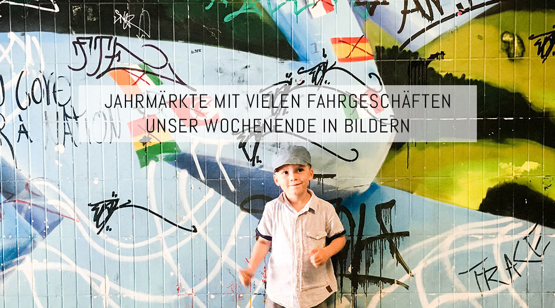 Jahrmärkte mit vielen Fahrgeschäften – Unser Wochenende in Bildern