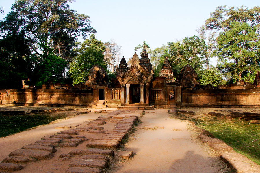 Banteay Srei 2018 - Gedränge wo man hinschaut