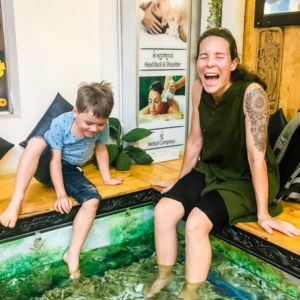 Fish Spa, was für ein Spaß