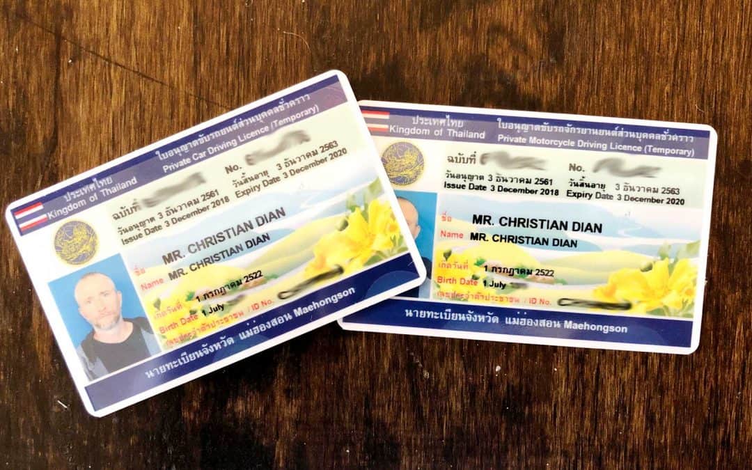 Internationaler Führerschein Thailand – und wie ihr den Thai Führerschein erhaltet!